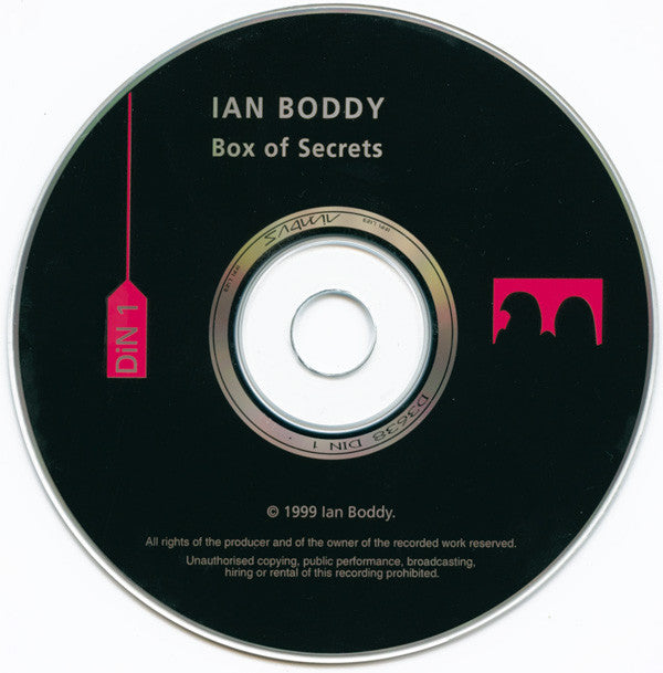 Ian Boddy : Box Of Secrets (CD, Album, Ltd)