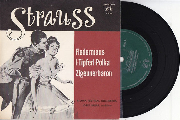 Johann Strauss Jr., Wiener Festspielorchester, Josef Krips : Strauss Favorites (7", EP)