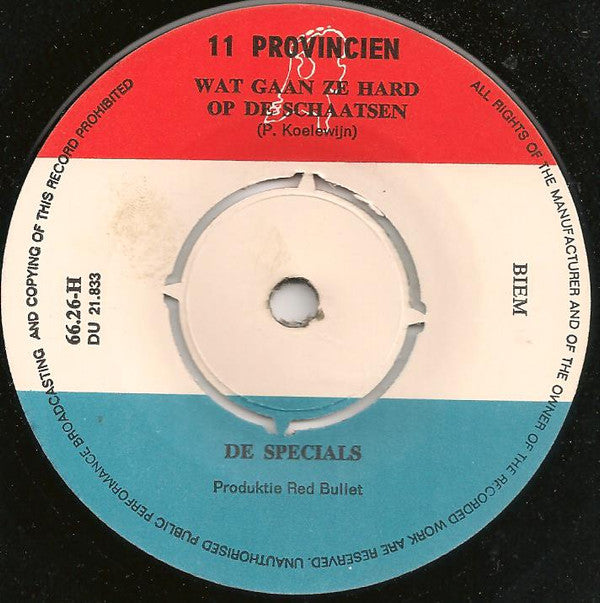 De Specials : Heya Jan Bols (7", Single)