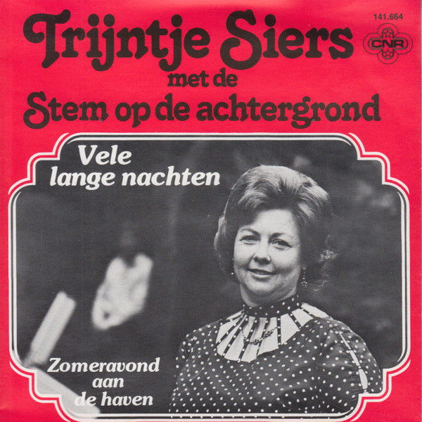 Trijntje Siers : Vele Lange Nachten (7", Single)