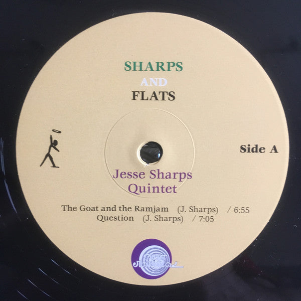 Jesse Sharps Quintet & The Pan-Afrikan Peoples Arkestra : Sharps And Flats (2xLP, Album, Ltd, P/Unofficial, RE)