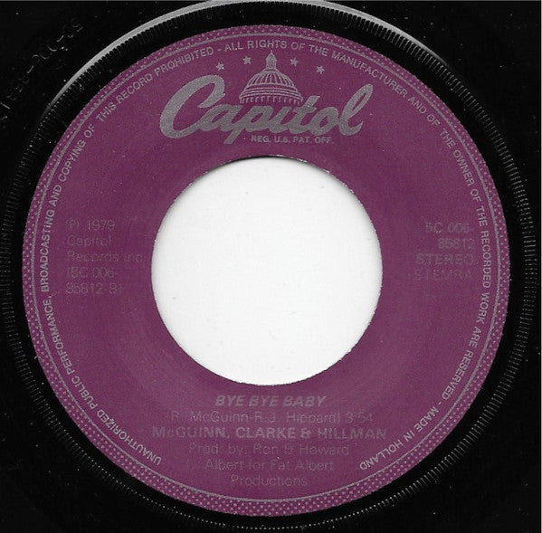 McGuinn, Clark & Hillman : Surrender To Me (7", Single)