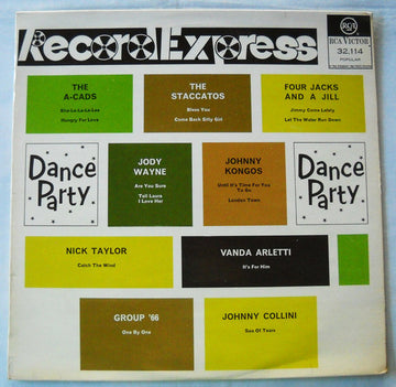 Various : Record Express Dance Party (LP, Comp)