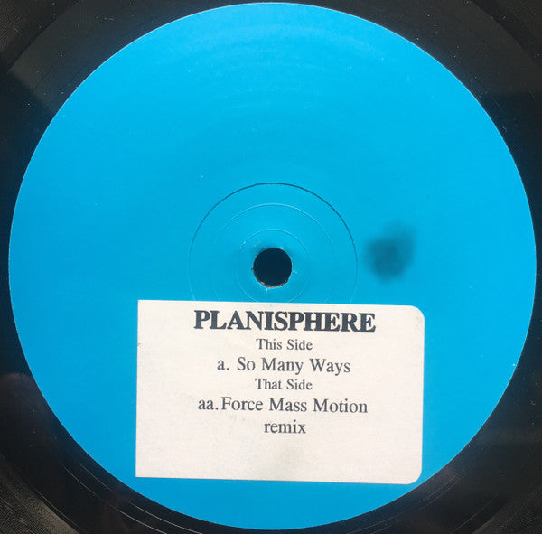 Planisphere : So Many Ways (12", W/Lbl, Sti)