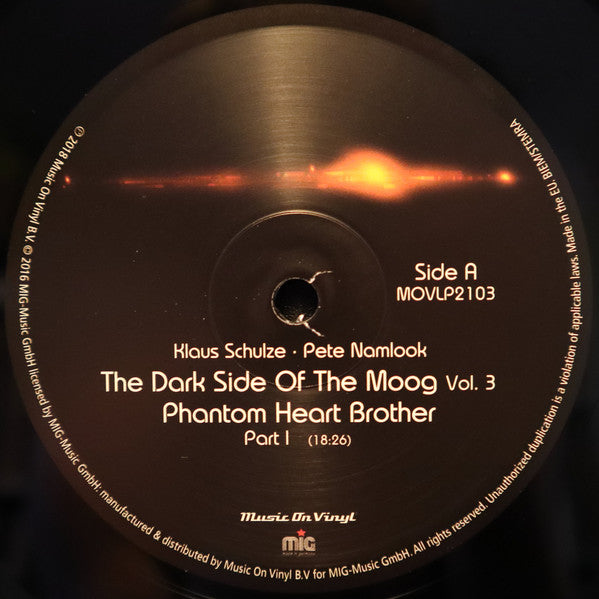 Klaus Schulze • Pete Namlook : The Dark Side Of The Moog Vol. 3: Phantom Heart Brother (2xLP, Album, RE, 180)