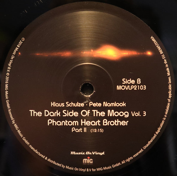 Klaus Schulze • Pete Namlook : The Dark Side Of The Moog Vol. 3: Phantom Heart Brother (2xLP, Album, RE, 180)