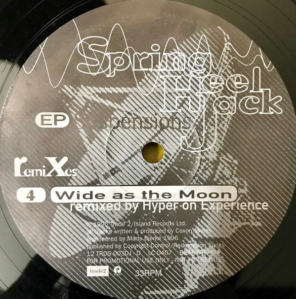 Spring Heel Jack : Suspensions EP (2x12", EP, Promo)