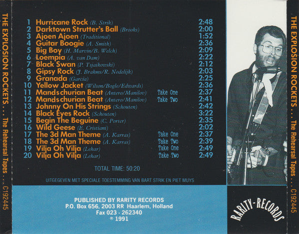 The Explosion Rockets : The Rehearsal Tapes (CD, Album, RE)