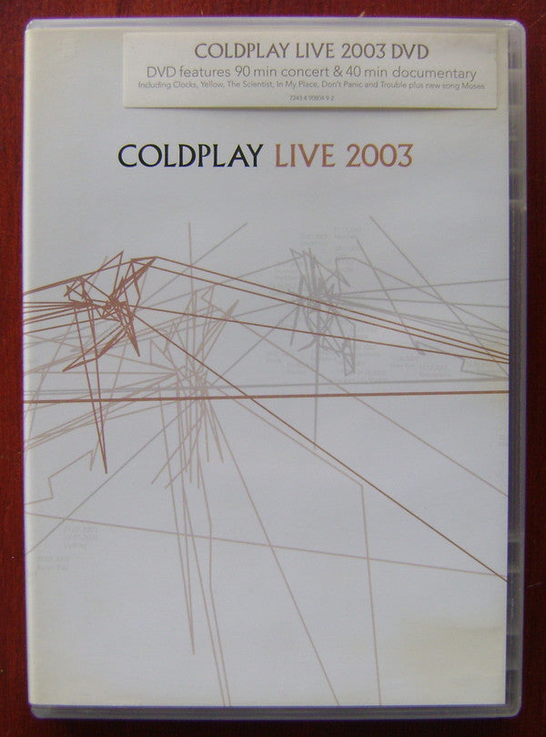 Coldplay : Live 2003 (DVD-V, RE, Multichannel, PAL)