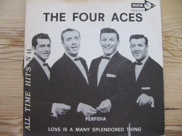 The Four Aces : Perfidia / Love Is A Many Splendored Thing (7", Mono)