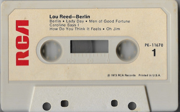 Lou Reed : Berlin (Cass, Album)