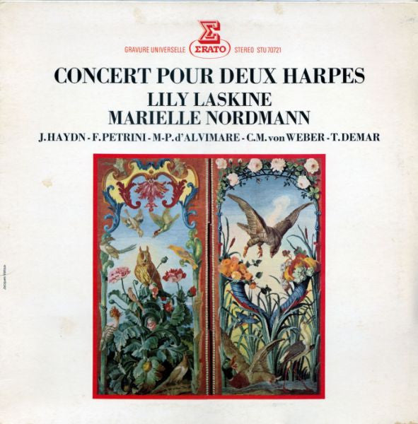 Lily Laskine / Marielle Nordmann : Concert Pour Deux Harpes (LP, Album)