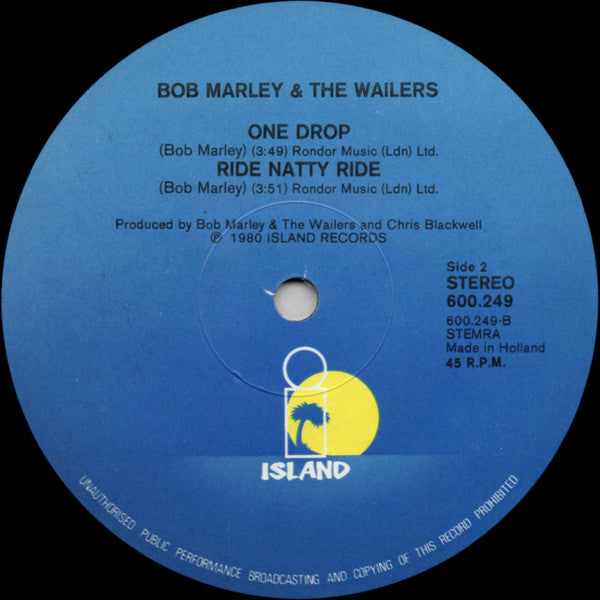 Bob Marley & The Wailers : Could You Be Loved (12", Ltd)