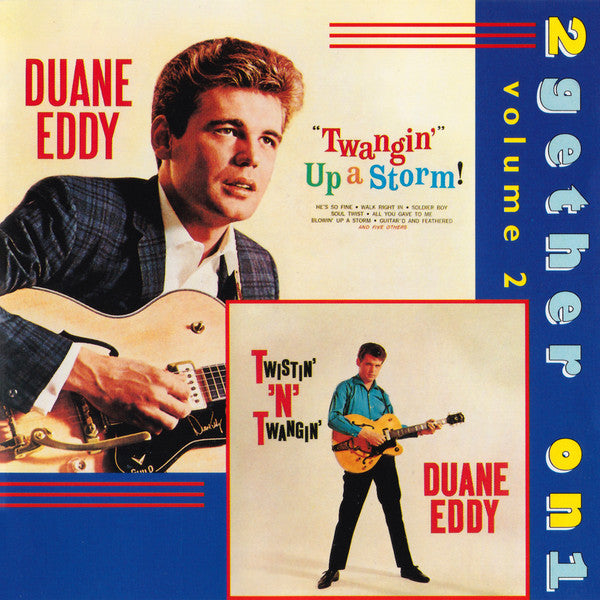 Duane Eddy : 2 Gether On 1 Volume 2: Twistin' 'N' Twangin' / Twangin' Up A Storm (CD, Album, Comp)