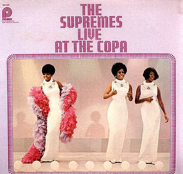 The Supremes : Live At The Copa (LP, Album, RE)