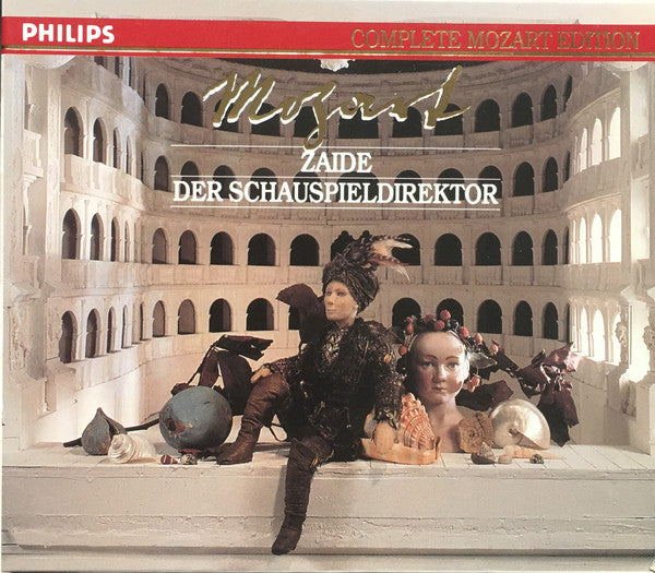 Wolfgang Amadeus Mozart : Zaide / Der Schauspieldirektor (2xCD, Comp + Box, Sli)