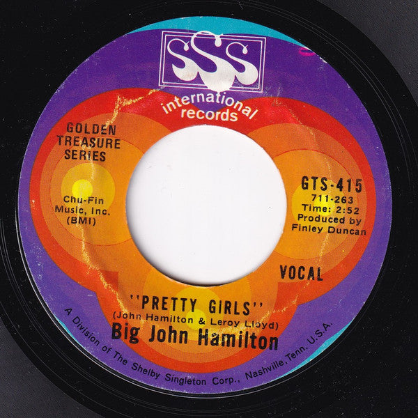 Big John Hamilton : Before The Next Teardrop Falls (7", Single, Styrene)