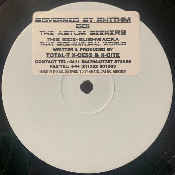 The Asylm Seekers* : Bushwacka / Natural World (12", W/Lbl, Sti)