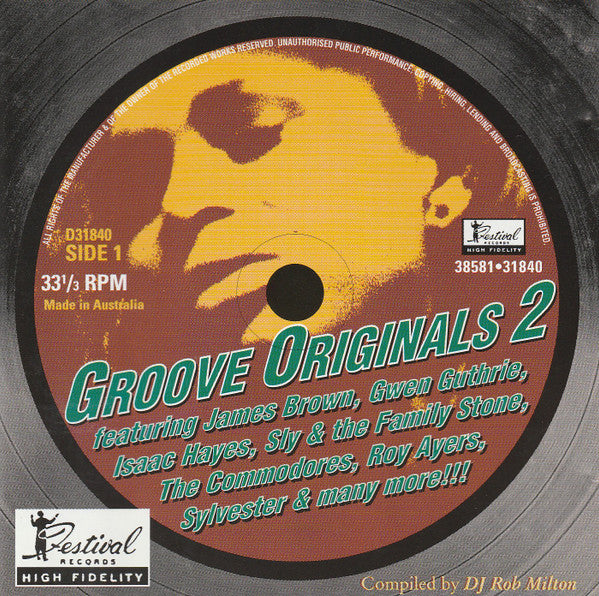 Various : Groove Originals 2 (CD, Comp)