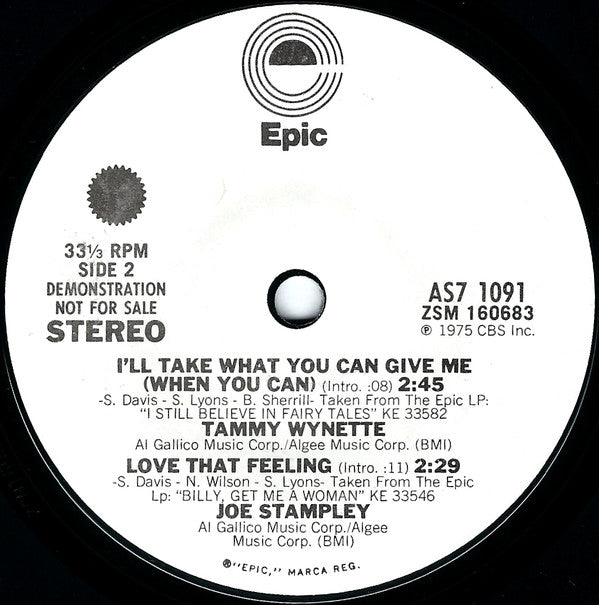 Various : You're All Over This Place (7", Promo, Smplr, Styrene)