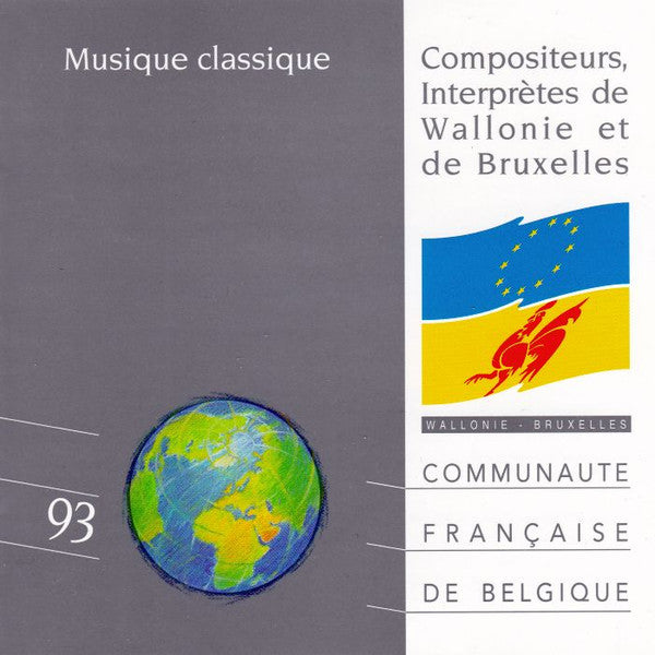 Various : Classical Music From The Flemish And French Communities Of Belgium : Gloria Flandriae / Compositeurs Et Interprètes De Wallonie Et De Bruxelles (2xCD, Comp, Promo, RE, Box)