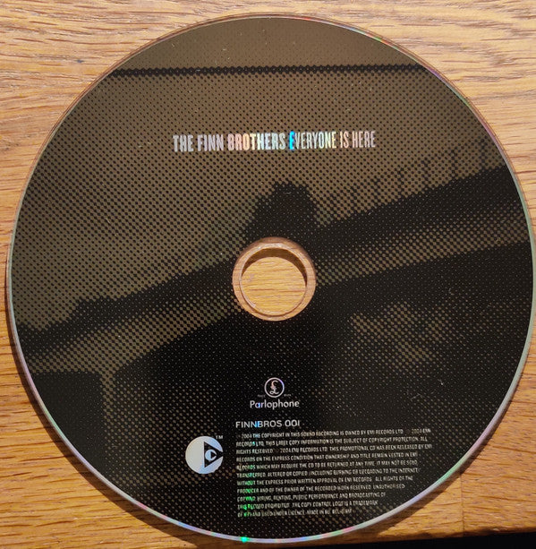 The Finn Brothers : Everyone Is Here (CD, Album, Copy Prot., Promo)