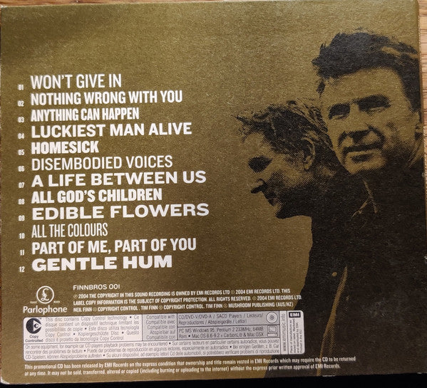 The Finn Brothers : Everyone Is Here (CD, Album, Copy Prot., Promo)