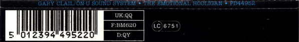 Gary Clail & On-U Sound System : The Emotional Hooligan (CD, Maxi)