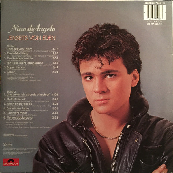 Nino De Angelo : Jenseits Von Eden (LP)