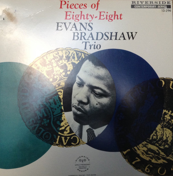 Evans Bradshaw Trio : Pieces Of Eighty-Eight (LP, Album)
