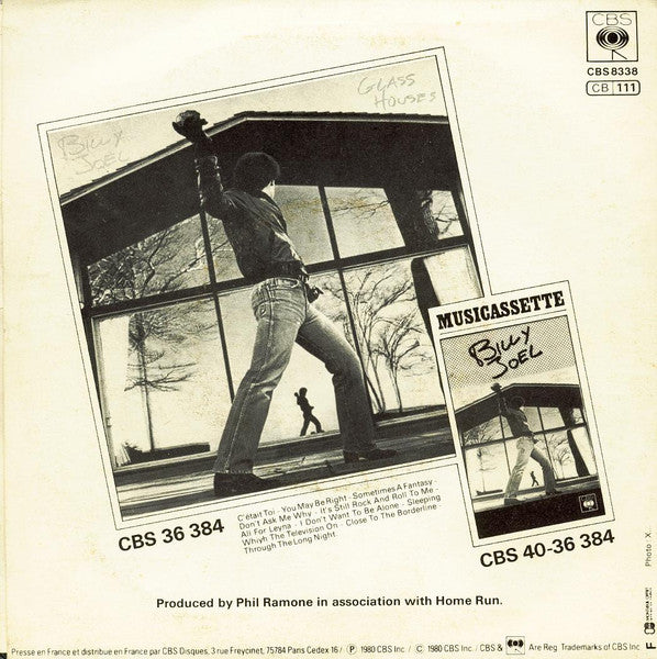 Billy Joel : C'etait Toi (You Were The One) (7", Single, Inj)