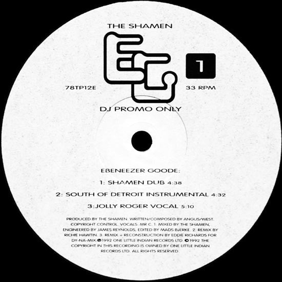 The Shamen : Ebeneezer Goode (DJ Exclusive Dub Plate Pack 2) (2x12", S/Sided, Promo)