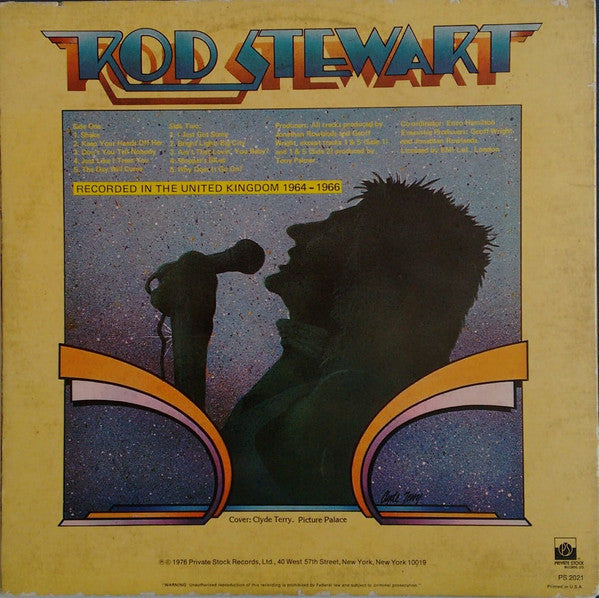 Rod Stewart : A Shot Of Rhythm And Blues (LP, Comp, PRC)
