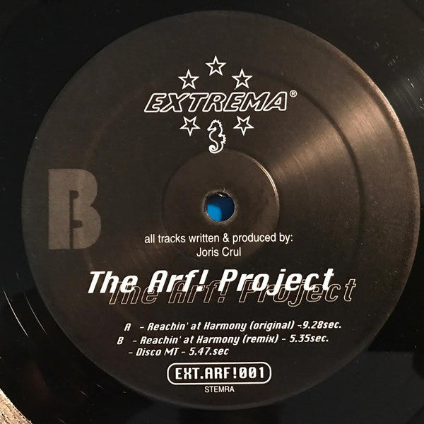The Arf! Project : Reachin' At Harmony (12")