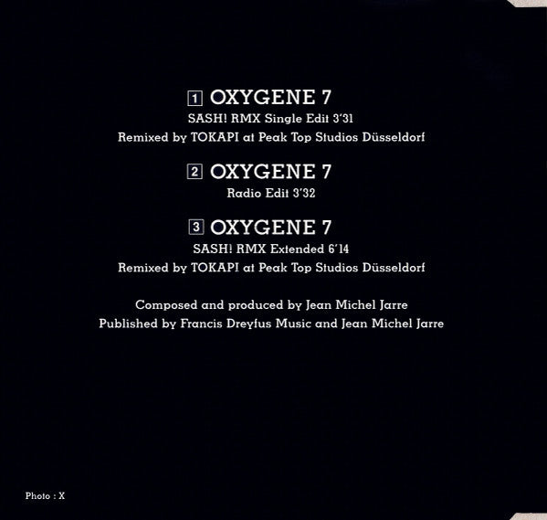 Jean-Michel Jarre : Oxygene 7 (CD, Maxi)