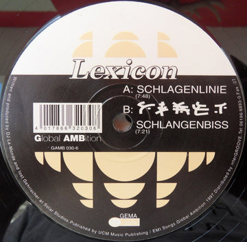 Lexicon : Schlagenlinie (12")