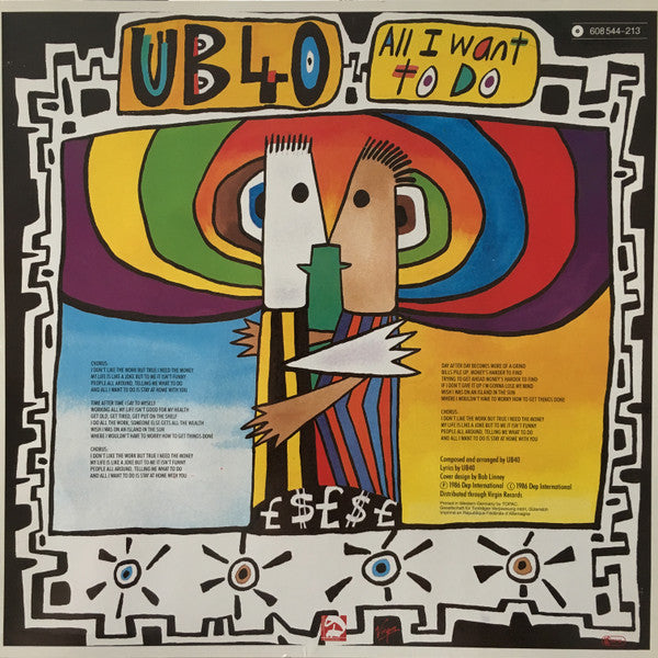 UB40 : All I Want To Do (12")