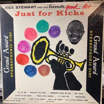 Rex Stewart And His Friends : Just For Kicks (LP, Album)