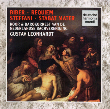 Heinrich Ignaz Franz Biber, Agostino Steffani, Koor Van De Nederlandse Bachvereniging & De Nederlandse Bachvereniging, Gustav Leonhardt : Requiem - Stabat Mater (CD)