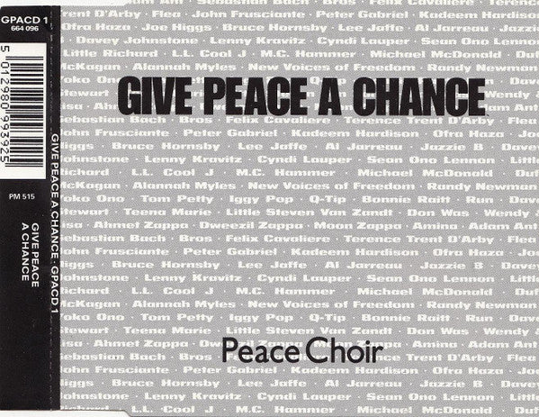 Peace Choir : Give Peace A Chance (CD, Single)