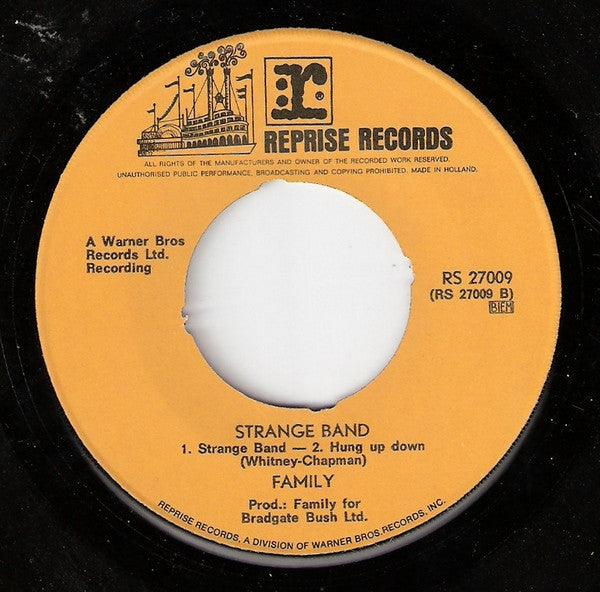 Family (6) : Strange Band (7", Single)