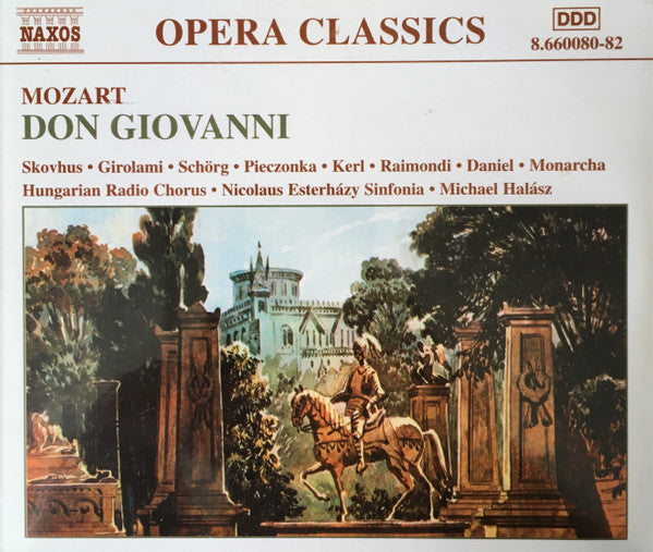 Wolfgang Amadeus Mozart, Bo Skovhus, Adrianne Pieczonka, Regina Schörg, Michael Halász : Don Giovanni (3xCD)