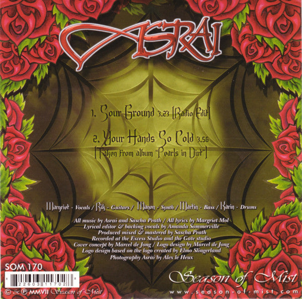 Asrai : Sour Ground (CD, Single)