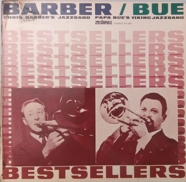 Chris Barber's Jazz Band / Papa Bue's Viking Jazz Band : Barber / Bue Bestsellers (LP, Comp)