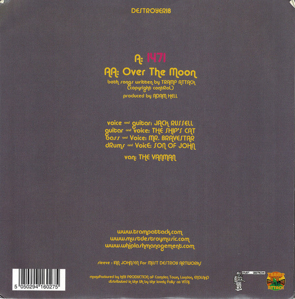 Tramp Attack : 1471 (7", Single)