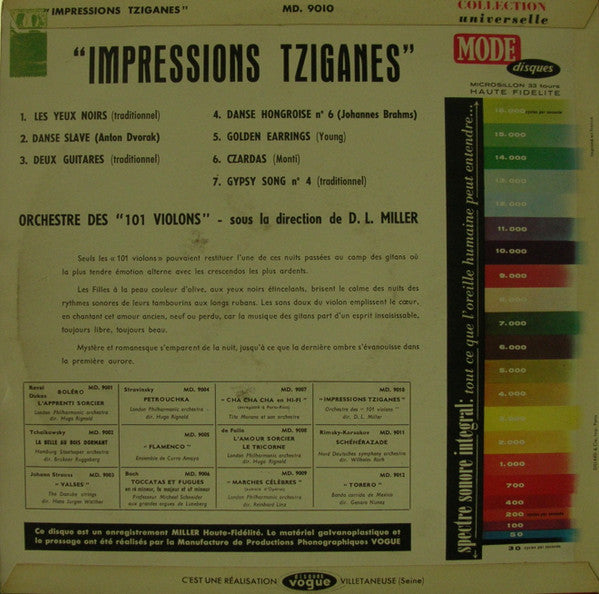 101 Strings : Impressions Tziganes (LP)