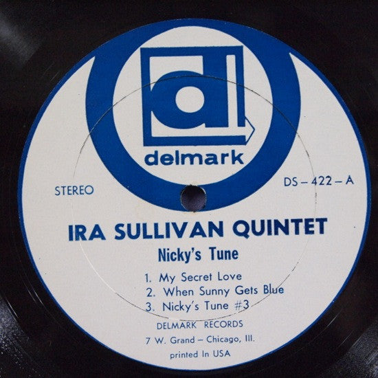 Ira Sullivan Quintet : Nicky's Tune (LP, Album)