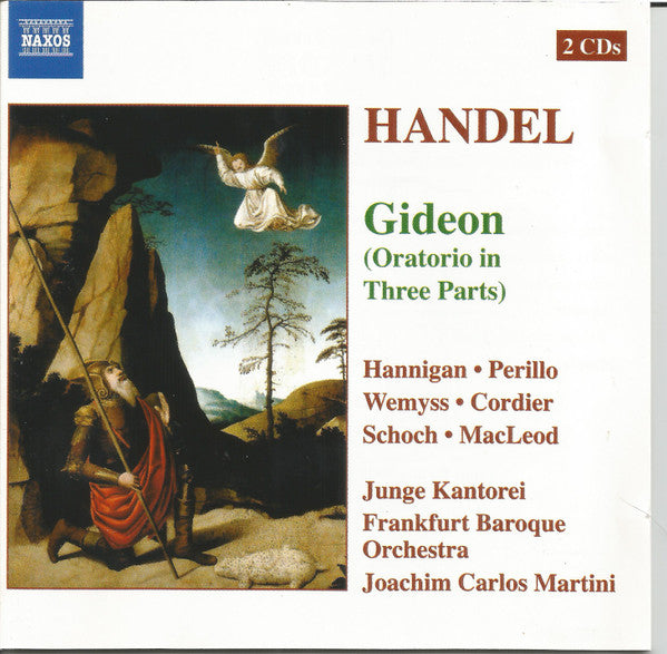 Georg Friedrich Händel, Barbara Hannigan • Linda Perillo • Nicola Wemyss • David Cordier • Knut Schoch • Stephan Macleod, Junge Kantorei, Barockorchester Frankfurt, Joachim Carlos Martini : Gideon (Oratorio In Three Parts) (2xCD, Album)