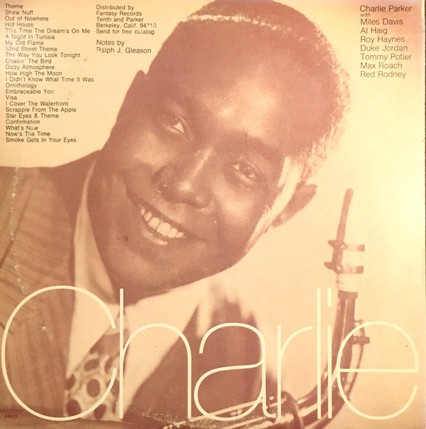 Charlie Parker : Charlie Parker (2xLP, Comp)