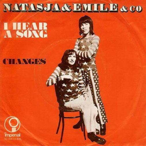 Natasja & Emile : I Hear A Song (7", Single)